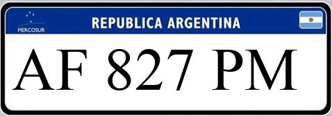 Patente AF827PM