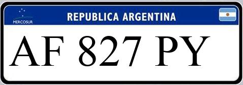 Patente AF827PY