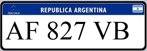 Patente AF827VB