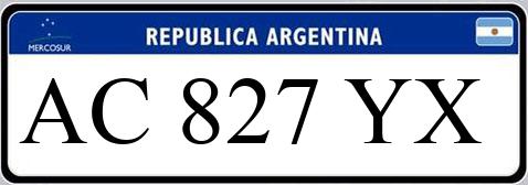 Patente AC827YX