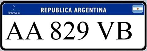 Patente AA829VB