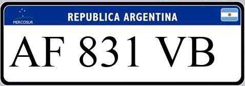 Patente AF831VB
