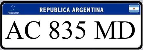 Patente AC835MD