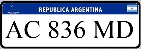 Patente AC836MD