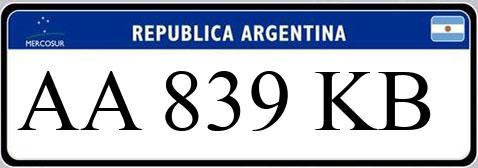 Patente AA839KB