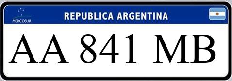 Patente AA841MB