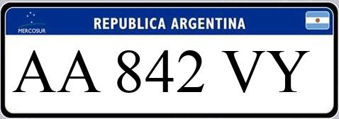 Patente AA842VY