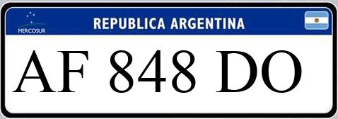 Patente AF848DO
