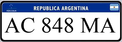 Patente AC848MA