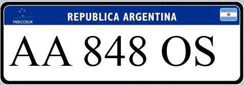 Patente AA848OS