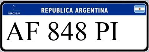 Patente AF848PI