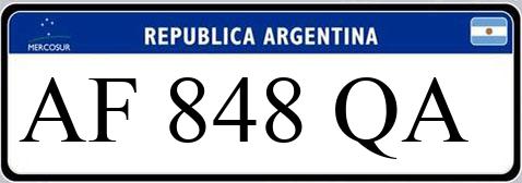 Patente AF848QA