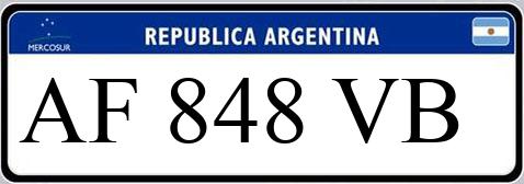 Patente AF848VB