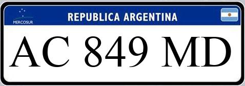 Patente AC849MD