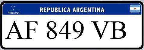 Patente AF849VB