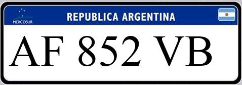 Patente AF852VB