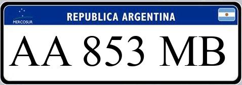 Patente AA853MB