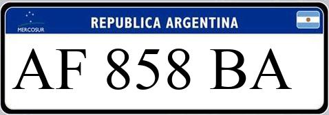 Patente AF858BA
