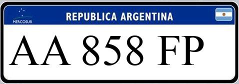 Patente AA858FP