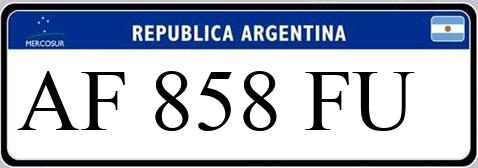 Patente AF858FU