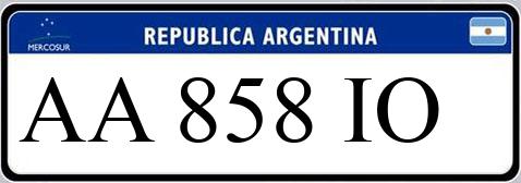 Patente AA858IO