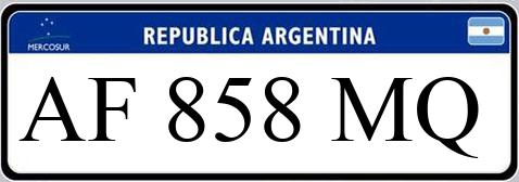 Patente AF858MQ