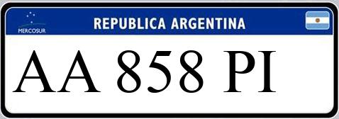 Patente AA858PI
