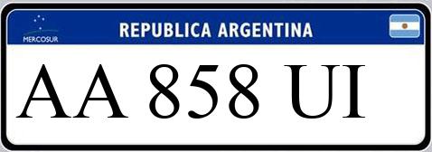 Patente AA858UI