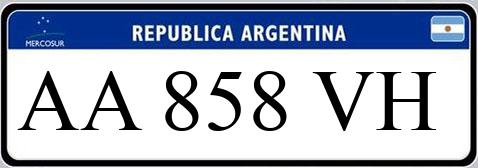 Patente AA858VH