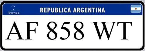 Patente AF858WT