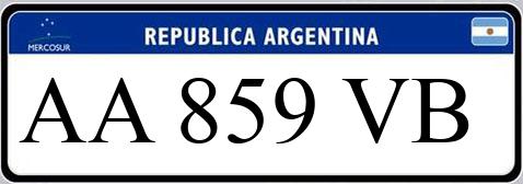 Patente AA859VB