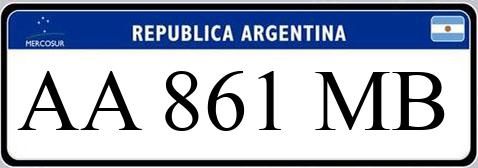 Patente AA861MB