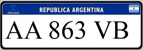 Patente AA863VB