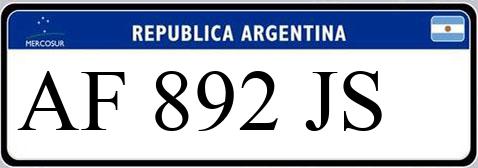 Patente AF892JS