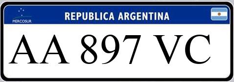 Patente AA897VC