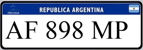 Patente AF898MP