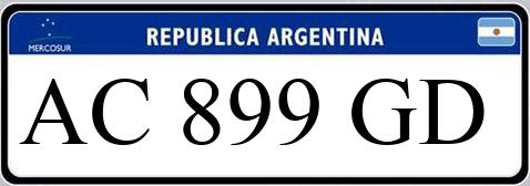Patente AC899GD