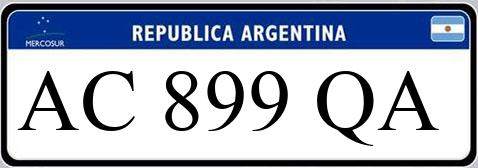 Patente AC899QA