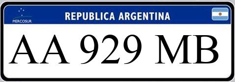Patente AA929MB