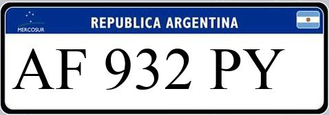 Patente AF932PY