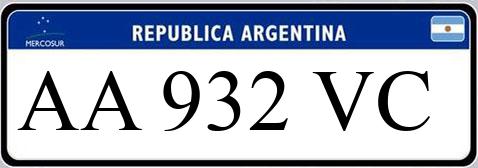 Patente AA932VC