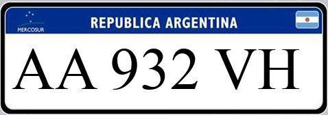 Patente AA932VH