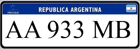 Patente AA933MB