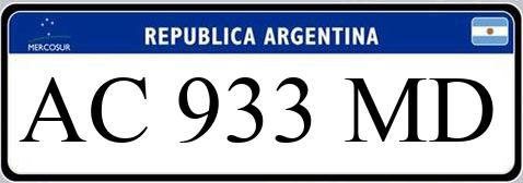 Patente AC933MD