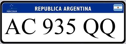 Patente AC935QQ