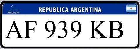 Patente AF939KB