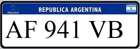 Patente AF941VB