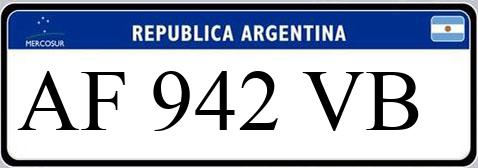 Patente AF942VB