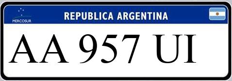 Patente AA957UI