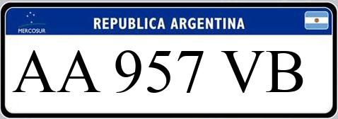 Patente AA957VB